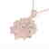 3 CTW Micro Pave VS/SI Diamond Designer Necklace 14K
