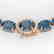 45.25 CTW London Blue Topaz & VS/SI Diamond Tennis