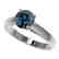 1.57 CTW Certified Intense Blue SI Diamond Solitaire