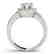 1.6 CTW Certified VS/SI Diamond Solitaire Halo Ring 14K - 2