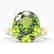 9 CTW Peridot Designer Solitaire Engagement Ring 18K