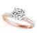 0.75 CTW Certified VS/SI Diamond Solitaire Ring 14K