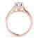 0.75 CTW Certified VS/SI Diamond Solitaire Ring 14K - 2