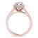 1.55 CTW Certified VS/SI Diamond Solitaire Halo Ring - 2