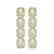 7.93 CTW Opal & Diamond Halo Earrings 10K Yellow Gold