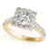 2 CTW Certified VS/SI Diamond Solitaire Halo Ring 14K