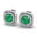4.95 CTW Emerald & Micro Pave VS/SI Diamond Halo