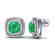 4.95 CTW Emerald & Micro Pave VS/SI Diamond Halo - 2