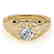 0.97 CTW Certified VS/SI Diamond Solitaire Antique Ring