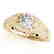 0.97 CTW Certified VS/SI Diamond Solitaire Antique Ring - 2