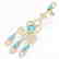11 CTW Sky Topaz & Micro Pave VS/SI Diamond Earrings