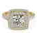 1.8 CTW Certified VS/SI Diamond Solitaire Halo Ring 14K