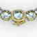 87 CTW Sky Blue Topaz & VS/SI Diamond Halo Micro
