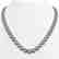 29.37 CTW Cushion Cut Diamond Designer Necklace 18K