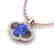 1.75 CTW Tanzanite & Micro Pave VS/SI Diamond Necklace - 2