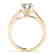 1.25 CTW Certified VS/SI Diamond Solitaire Ring 14K - 2
