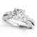1.75 CTW Certified VS/SI Diamond 3 Stone Ring 14K White
