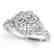 1.25 CTW Certified VS/SI Diamond Solitaire Halo Ring