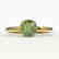 2 CTW Green Tourmaline Designer Inspired Solitaire