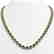 24.07 CTW London Topaz & Diamond Halo Necklace 10K
