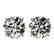 3 CTW Certified H-SI/I Quality Diamond Solitaire Stud