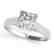 0.75 CTW Certified VS/SI Princess Diamond Ring 14K