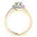 0.75 CTW Certified VS/SI Diamond Solitaire Halo Ring - 2