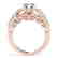 1.7 CTW Certified VS/SI Diamond Solitaire Ring 14K Rose - 2
