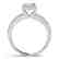0.95 CTW Certified VS/SI Princess Diamond Solitaire - 2