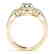 1.38 CTW Certified VS/SI Diamond Solitaire Halo Ring - 2