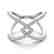 0.60 CTW Certified VS/SI Diamond Fashion Ring 14K White