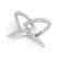 0.60 CTW Certified VS/SI Diamond Fashion Ring 14K White - 2