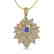 3 CTW Tanzanite & Micro Pave VS/SI Diamond Designer - 2