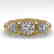 1.00 CTW VS/SI Diamond Art Deco Ring 14K Yellow Gold