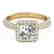 1 CTW Certified VS/SI Cushion Diamond Solitaire Halo