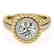 1.15 CTW Certified VS/SI Diamond Solitaire Halo Ring