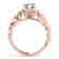 0.75 CTW Certified VS/SI Diamond Solitaire Antique Ring - 2
