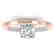 0.93 CTW Certified VS/SI Diamond Solitaire Art Deco