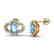 4 CTW Sky Blue Topaz & Micro Pave VS/SI Diamond - 2