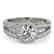 1.5 CTW Certified VS/SI Diamond Solitaire Halo Ring 14K