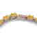28 CTW Citrine & VS/SI Diamond Eternity Tennis Necklace