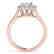 1.5 CTW Certified VS/SI Princess Diamond Solitaire Halo - 2