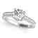0.34 CTW Certified VS/SI Diamond Solitaire Antique Ring