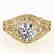 1.36 CTW Certified VS/SI Diamond Solitaire Antique Ring