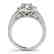 1.36 CTW Certified VS/SI Diamond Solitaire Halo Ring - 2