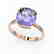 6 CTW Tanzanite Designer Inspired Solitaire Engagement - 2