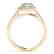 1.07 CTW Certified VS/SI Diamond Solitaire Halo Ring - 2