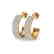 4.50 CTW Micro Pave VS/SI Diamond Earrings 14K Yellow
