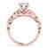 0.85 CTW Certified VS/SI Diamond Solitaire Antique Ring - 2