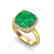 6 CTW Emerald And Micro Pave Halo VS/SI Diamond Ring - 2